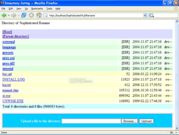 Acritum Femitter HTTP-FTP Server screenshot 2