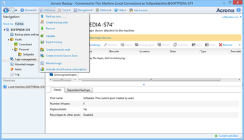 Acronis Backup Advanced screenshot 14