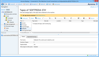 Acronis Backup Advanced screenshot 4