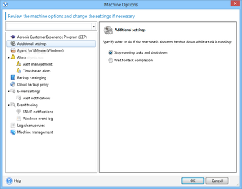 Acronis Backup for Windows Server Essentials screenshot 12