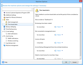 Acronis Backup for Windows Server Essentials screenshot 15