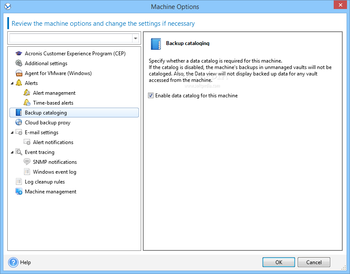 Acronis Backup for Windows Server Essentials screenshot 16