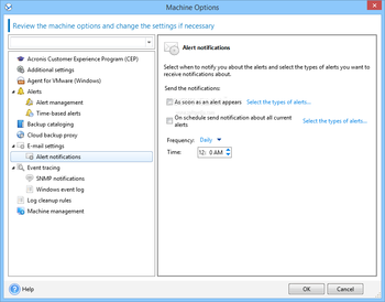Acronis Backup for Windows Server Essentials screenshot 19