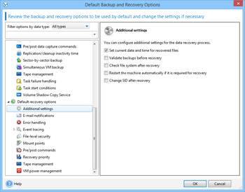 Acronis Backup for Windows Server Essentials screenshot 25