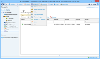 Acronis Backup for Windows Server Essentials screenshot 5