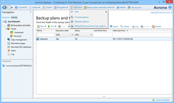 Acronis Backup for Windows Server Essentials screenshot 6