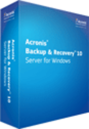 Acronis Backup & Recovery 10 Server for Windows screenshot