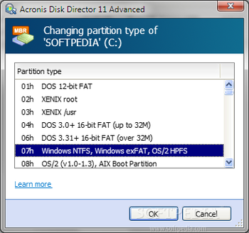 Acronis Disk Director 11 Advanced Workstation screenshot 5