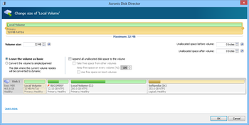 Acronis Disk Director 12 screenshot 3