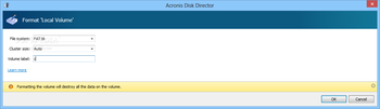 Acronis Disk Director 12 screenshot 8