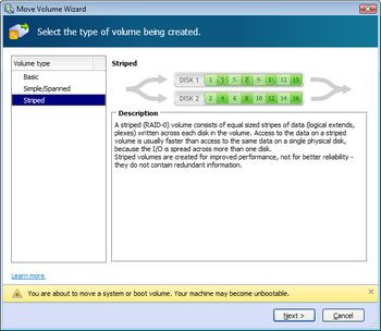 Acronis Disk Director Advanced Server screenshot 5