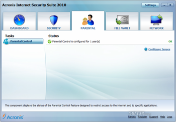 Acronis Internet Security Suite screenshot 4