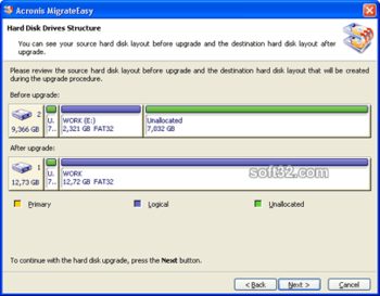 Acronis Migrate Easy screenshot 3