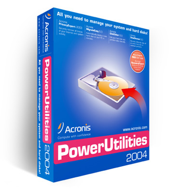 Acronis Power Utilities screenshot