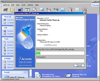 Acronis Power Utilities screenshot 6