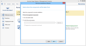 Acronis Snap Deploy screenshot 11