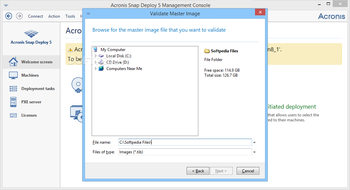 Acronis Snap Deploy screenshot 8