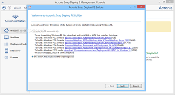 Acronis Snap Deploy screenshot 9