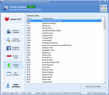 Acronym Database screenshot 5
