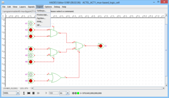 ACTEL ACT1 mux-based logic cell screenshot 6