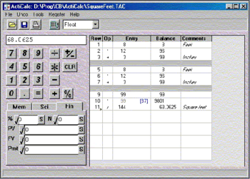 ActiCalc Desktop Calculator screenshot 2