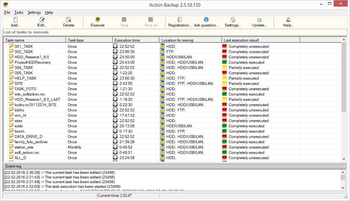 Action Backup screenshot
