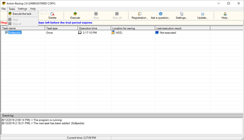 Action Backup screenshot 2