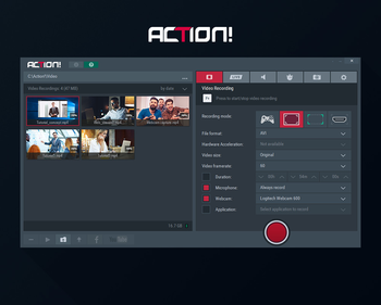 Action! - Screen and game recorder screenshot 4