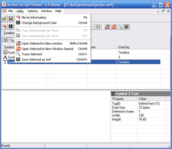 Action Script Viewer screenshot 2