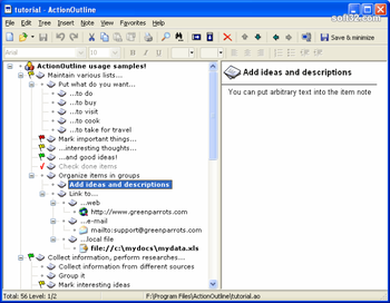 ActionOutline screenshot 4