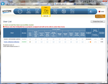 actiTIME Extended screenshot 11