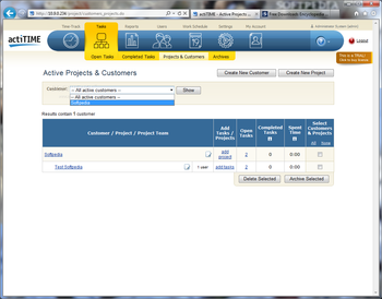 actiTIME Extended screenshot 5