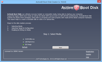 Active@ Boot Disk Creator screenshot