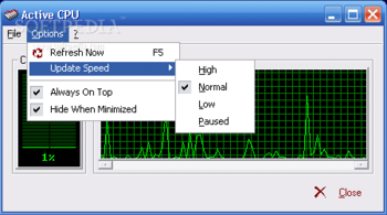 Active CPU screenshot 2