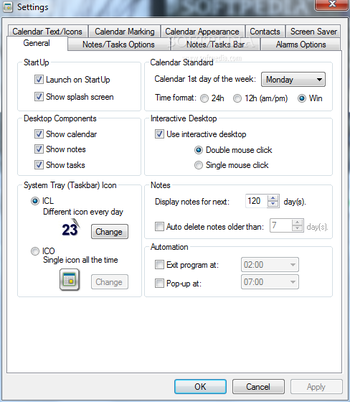 Active Desktop Calendar screenshot 9