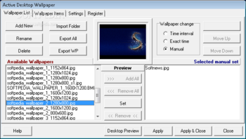 Active Desktop Wallpaper screenshot