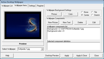 Active Desktop Wallpaper screenshot 2