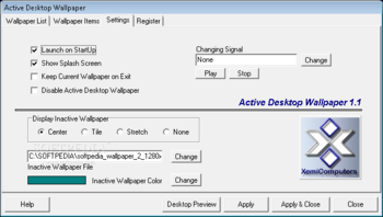 Active Desktop Wallpaper screenshot 3