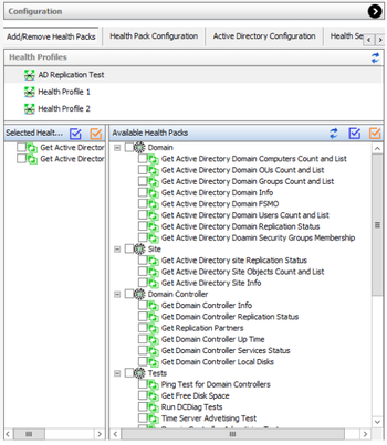 Active Directory Health Profiler screenshot 2