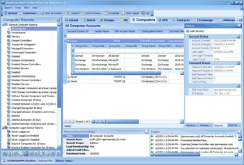 Active Directory Reports screenshot 2