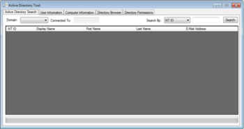 Active Directory Tool screenshot