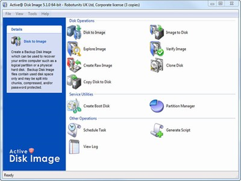 Active@ Disk Image Lite screenshot