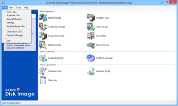 Active@ Disk Image Professional screenshot 2