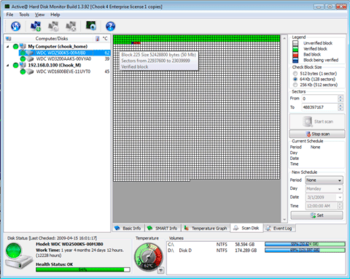 Active@ Hard Disk Monitor screenshot