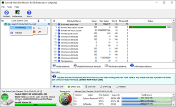 Active@ Hard Disk Monitor screenshot