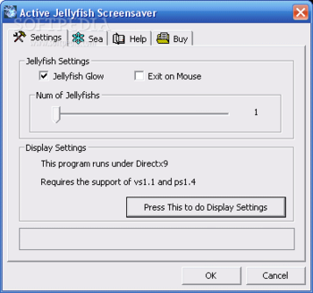 Active Jellyfish Screensaver screenshot 2