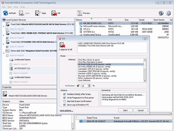 Active@ KillDisk screenshot