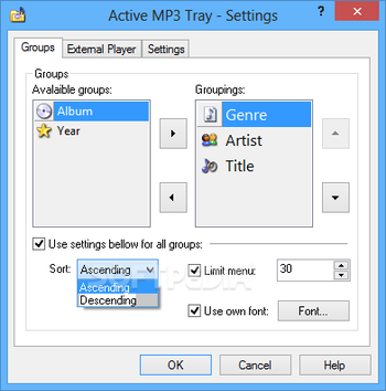 Active MP3 Tray screenshot 6