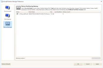 Active@ Partition Manager screenshot 14