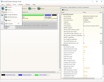 Active@ Partition Manager screenshot 4